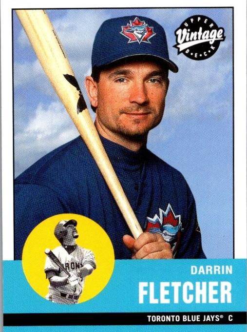 Darrin Fletcher #26 2001 Upper Deck Vintage Baseball