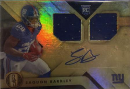 Saquon Barkley #243 2018 Panini Gold Standard Football