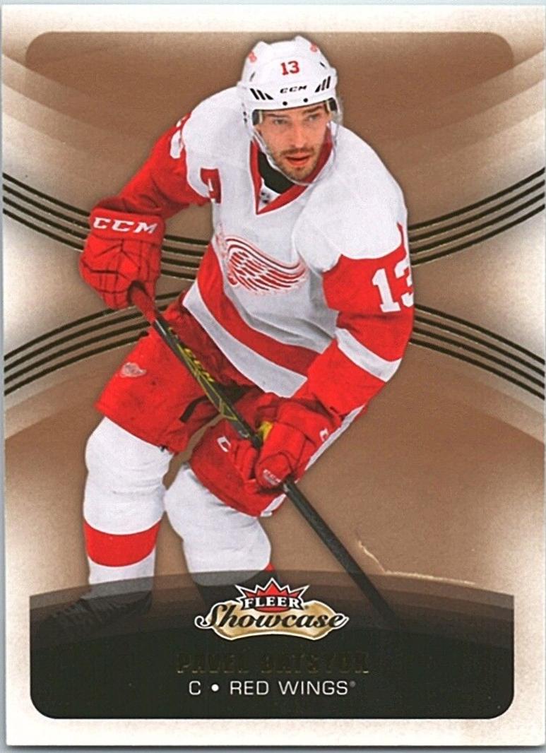 Pavel Datsyuk #58 Hockey Cards 2015 Fleer Showcase