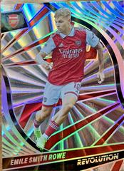 Emile Smith Rowe [Sunburst] #18 Soccer Cards 2022 Panini Revolution Premier League Prices
