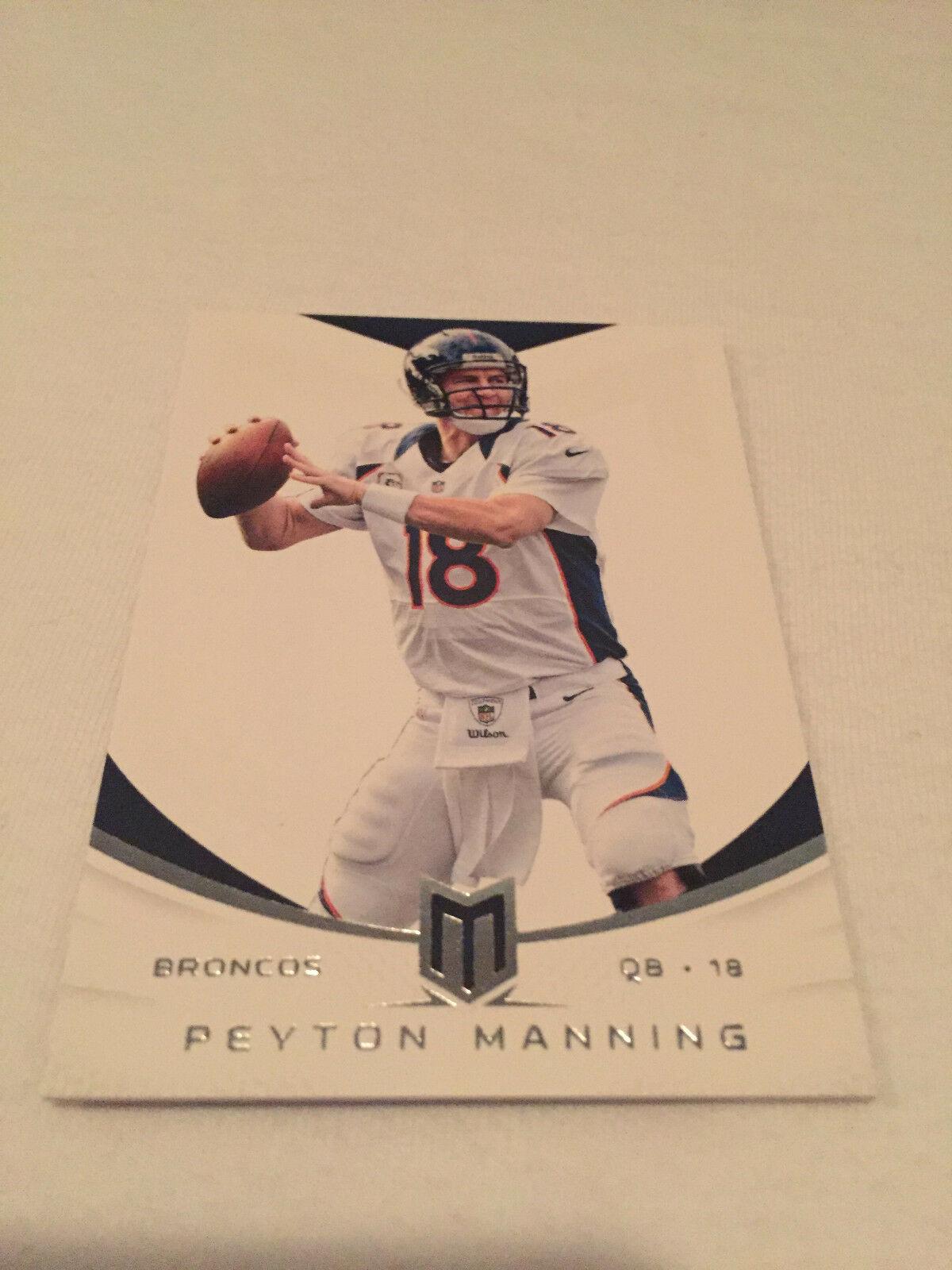 Peyton Manning #91 Football Cards 2013 Panini Momentum