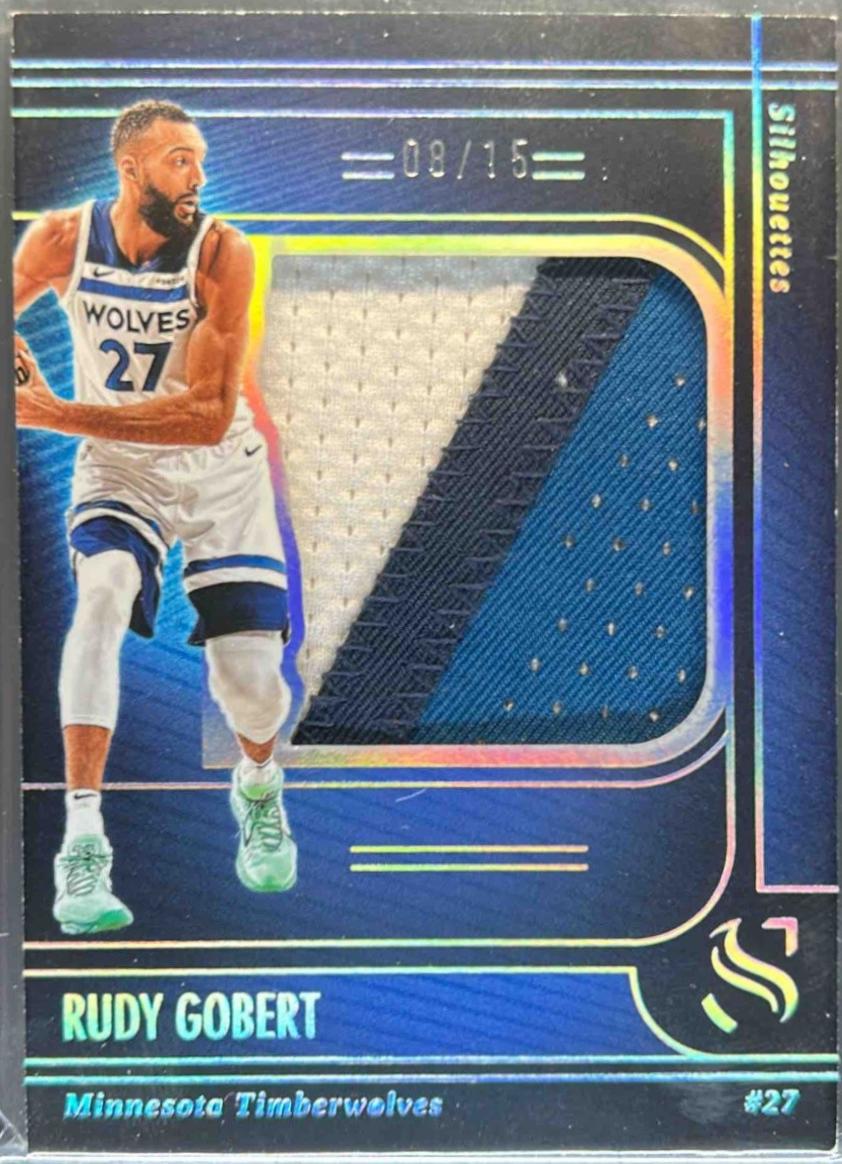 Rudy Gobert #2 2024 Panini Silhouette Silhouettes Basketball