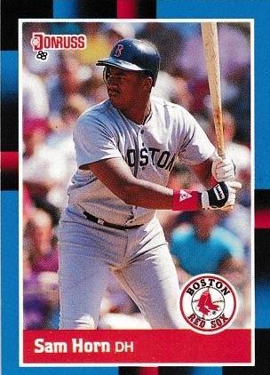 Sam Horn #498 Baseball Cards 1988 Donruss