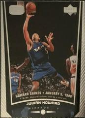 Juwan Howard [Game Dated] #160 Basketball Cards 1998 Upper Deck Prices