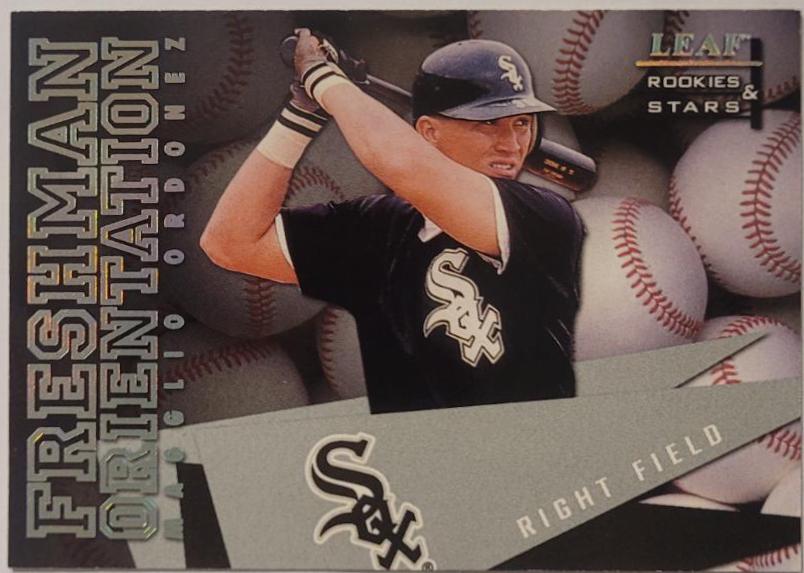 Magglio Ordonez #17 Baseball Cards 1998 Leaf Rookies & Stars