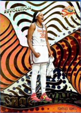 Jonquel Jones #2 Basketball Cards 2022 Panini Revolution WNBA Shock Wave