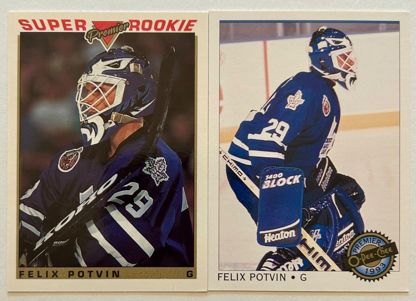 Felix Potvin #126 Hockey Cards 1993 O-Pee-Chee Premier