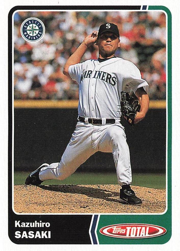 KazuhiroInabaページ⑤ Kazuhiro Sasaki #579 Prices | 2003 Topps Total | Baseball Cards