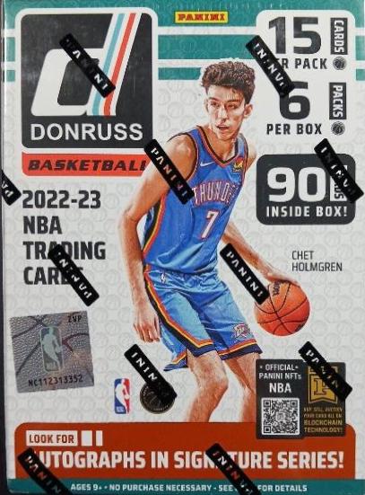 Blaster Box Basketball Cards 2022 Panini Donruss