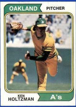 Ken Holtzman #180 1974 Topps Baseball