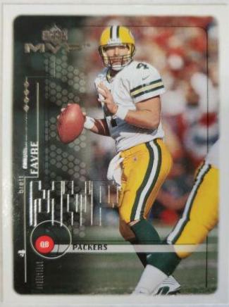 Brett Favre #71 1999 Upper Deck MVP Football