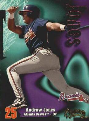 Andruw Jones #273 Baseball Cards 1998 Circa Thunder