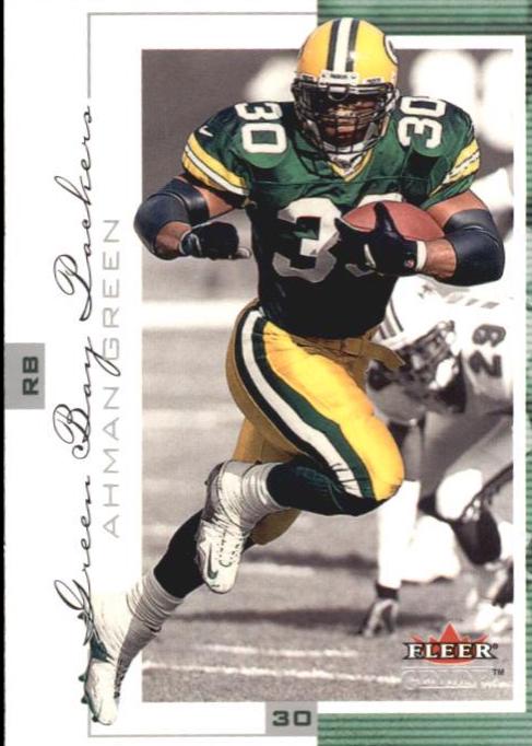 Ahman Green #44 Football Cards 2001 Fleer Genuine