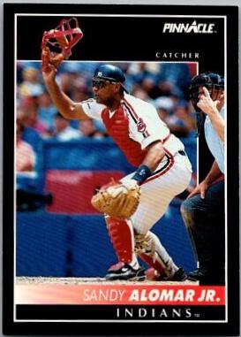 Sandy Alomar Jr. #436 Baseball Cards 1992 Pinnacle