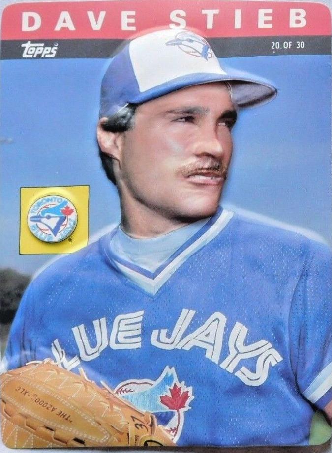 Dave Stieb #20 Baseball Cards 1985 Topps 3D Stars