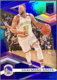 Draymond Green #50 Basketball Cards 2019 Panini Donruss Elite