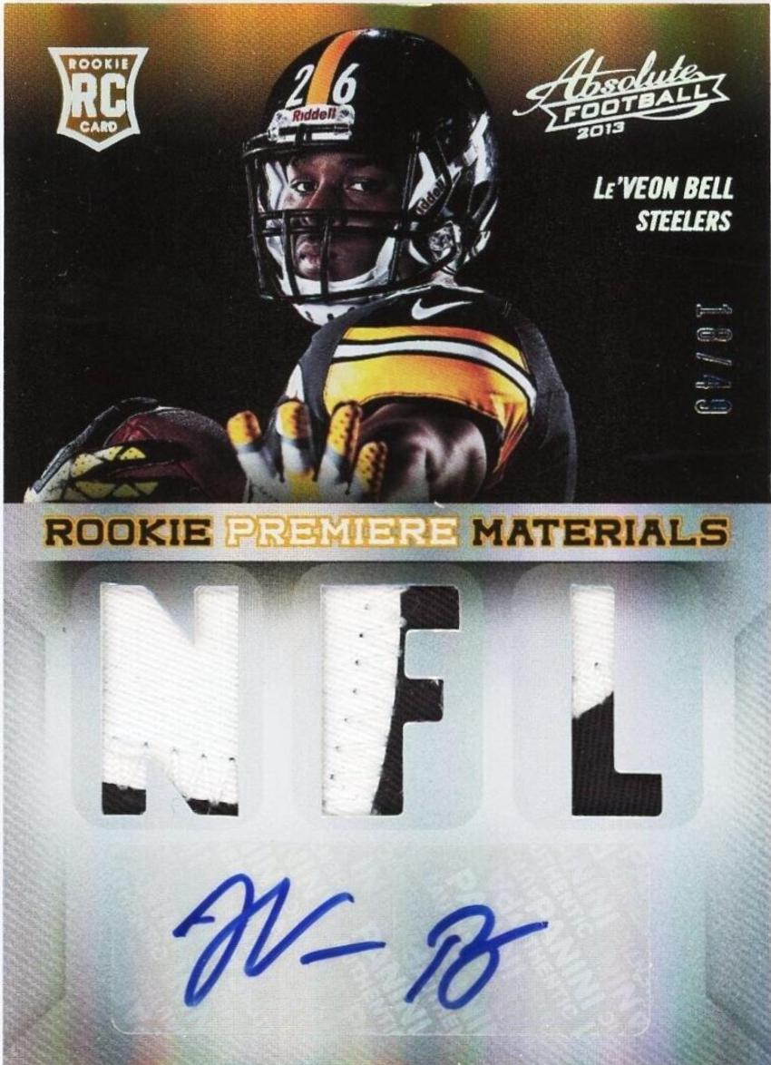 Le'Veon Bell [Rookie Premiere Materials Signature Jumbo Prime] #221
