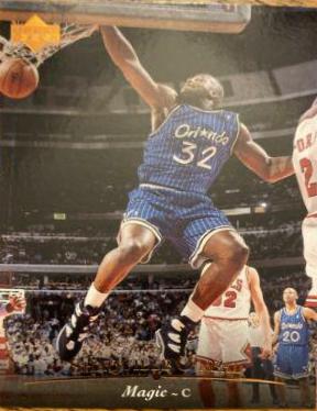 Shaquille O'Neal #95 Basketball Cards 1995 Upper Deck