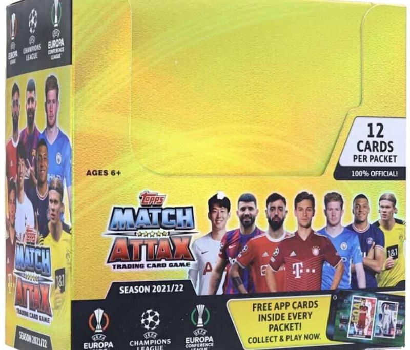 Retail Box Soccer Cards 2021 Topps UEFA Champions League