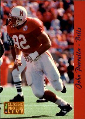 John Parrella #22 Football Cards 1993 Pro Line Live