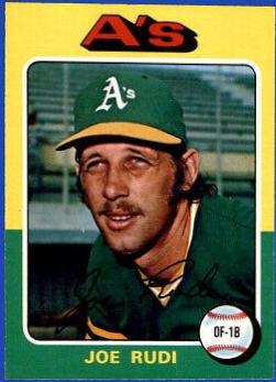 Joe Rudi #45 Baseball Cards 1975 O Pee Chee