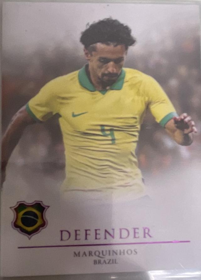 Marquinhos #20 2021 Futera Unique World Soccer