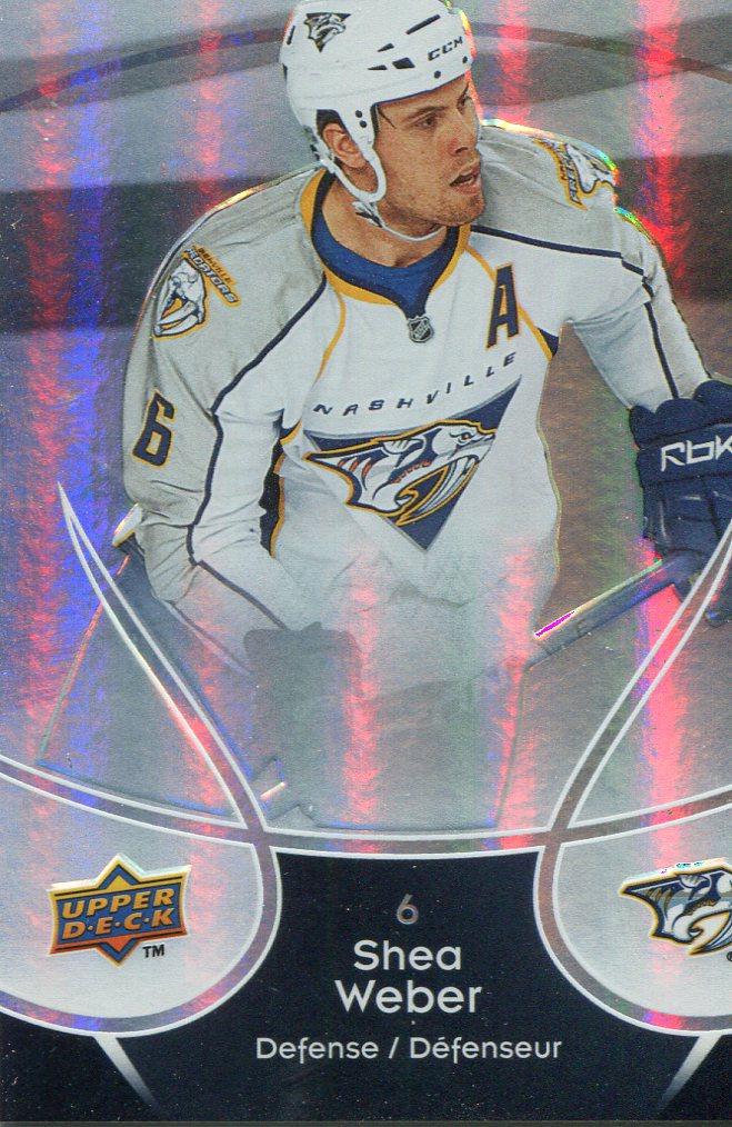 Shea Weber #27 Hockey Cards 2009 Upper Deck McDonald's