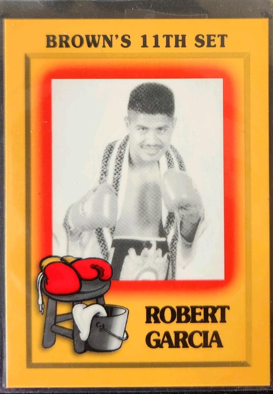 Robert Garcia #30 Boxing Cards 1997 Brown's