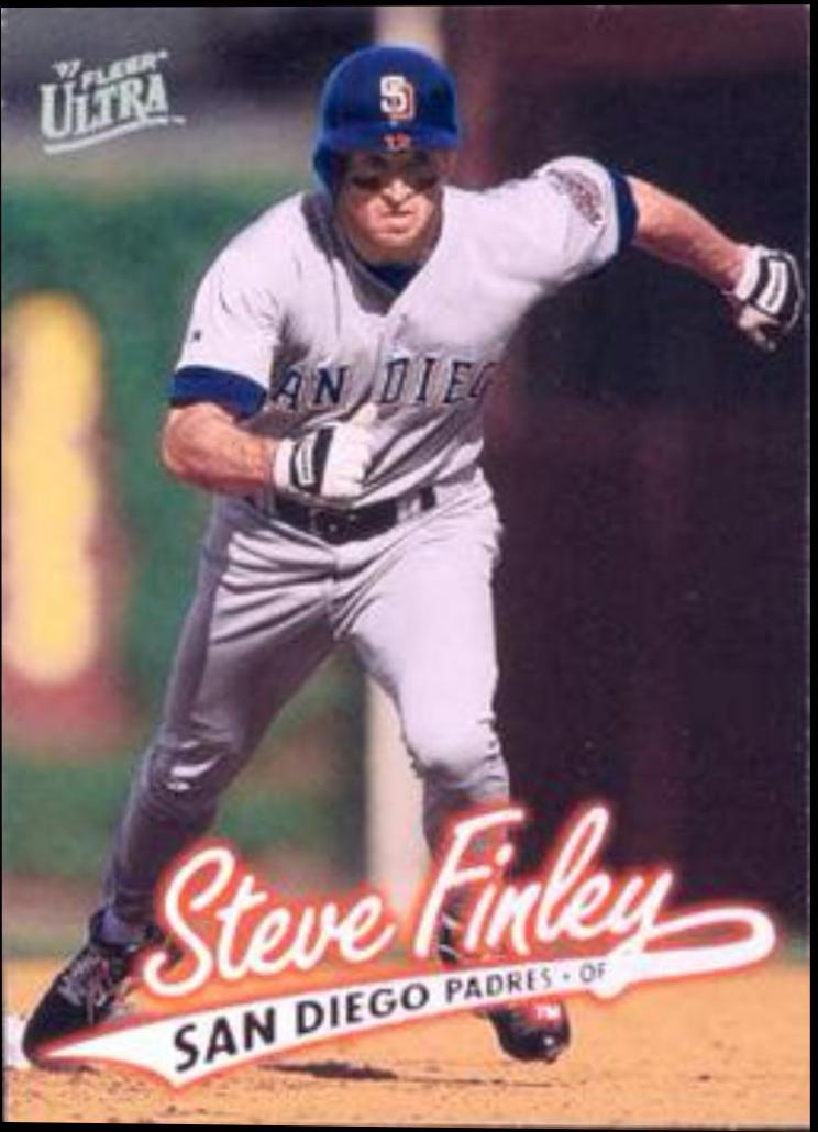 Steve Finley #280 1997 Ultra Baseball