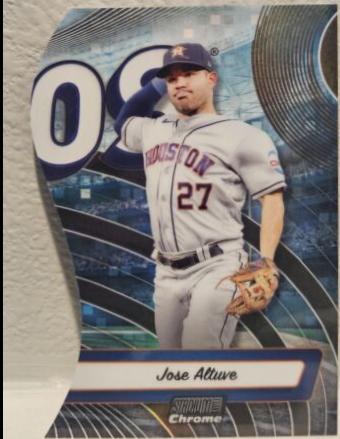 Jose Altuve #TRI-6 Baseball Cards 2024 Topps Stadium Club Triumvirates