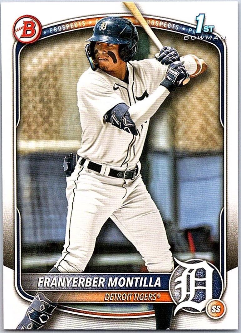 Franyerber Montilla #BP-5 Baseball Cards 2025 Bowman Prospects