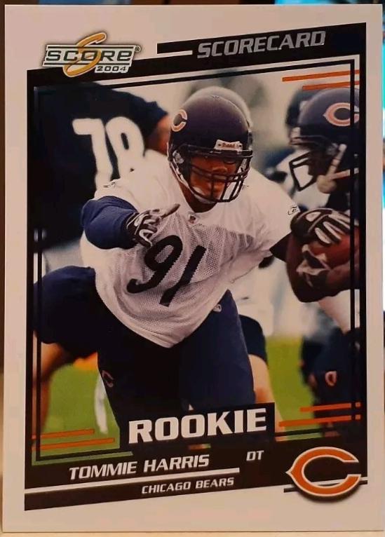 Tommie Harris #384 2004 Panini Score Football