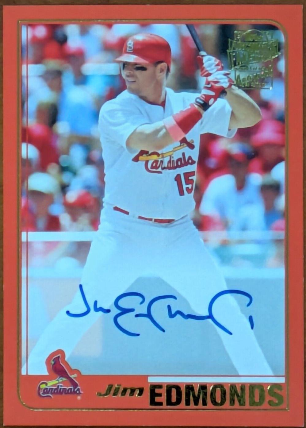 Jim Edmonds [Soft Red] #FFA-JE