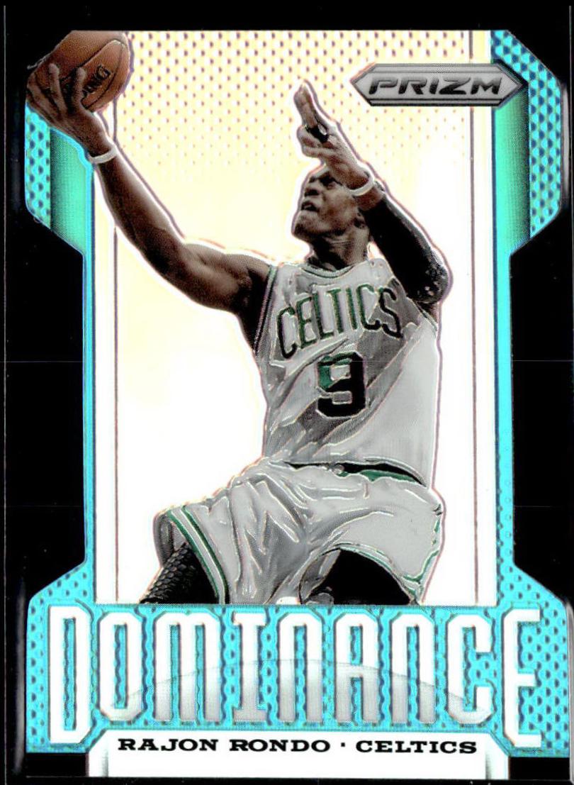 Rajon Rondo [Light Blue Die Cut] #12
