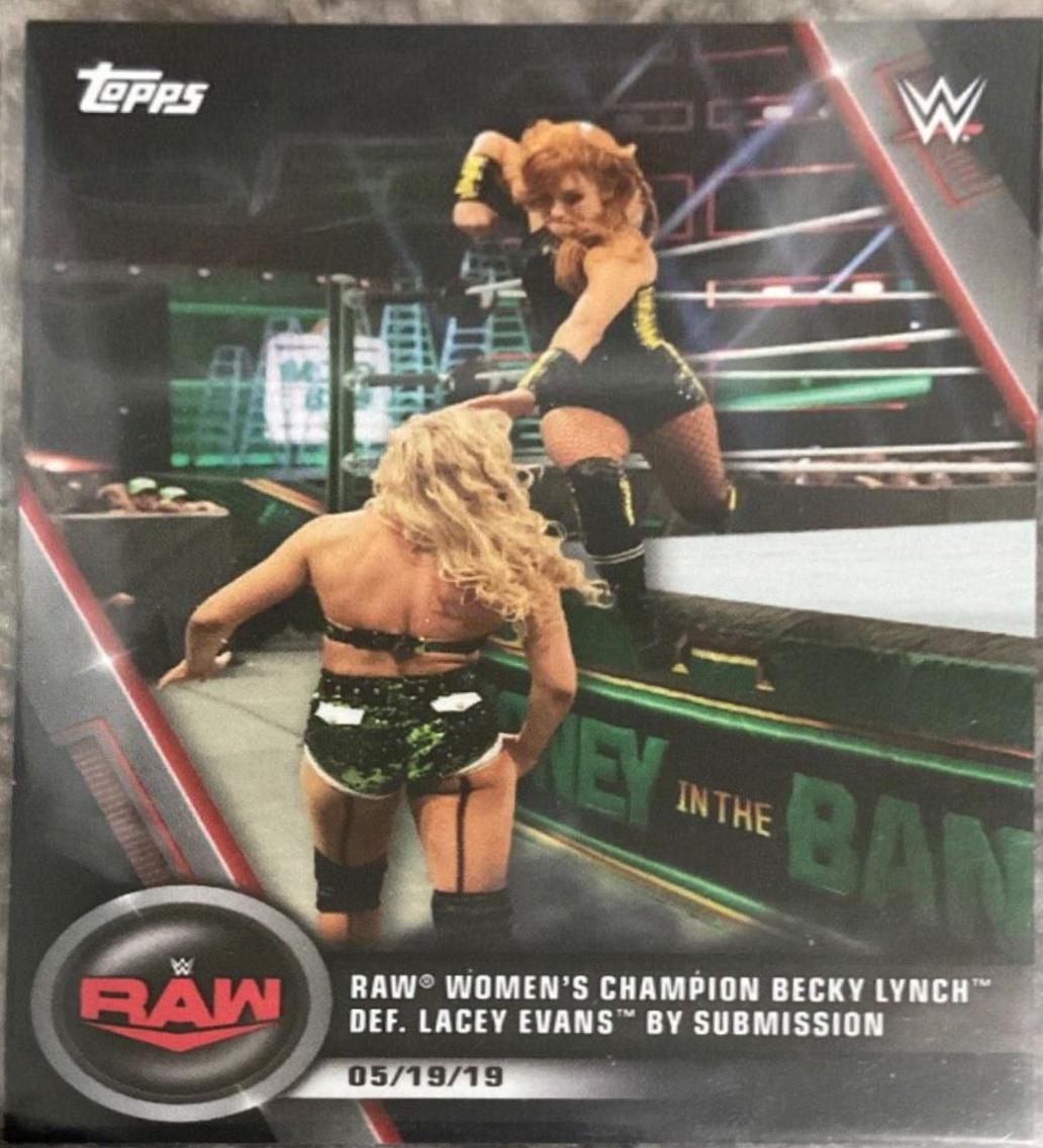 Lacey Evans Blindsides Becky Lynch [Black] #23