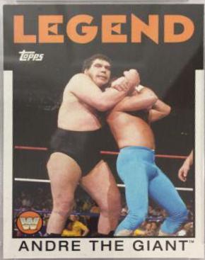 Andre The Giant #73 Wrestling Cards 2016 Topps WWE Heritage