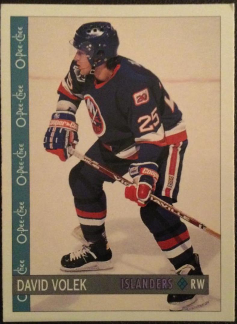David Volek #3 Hockey Cards 1992 O-Pee-Chee