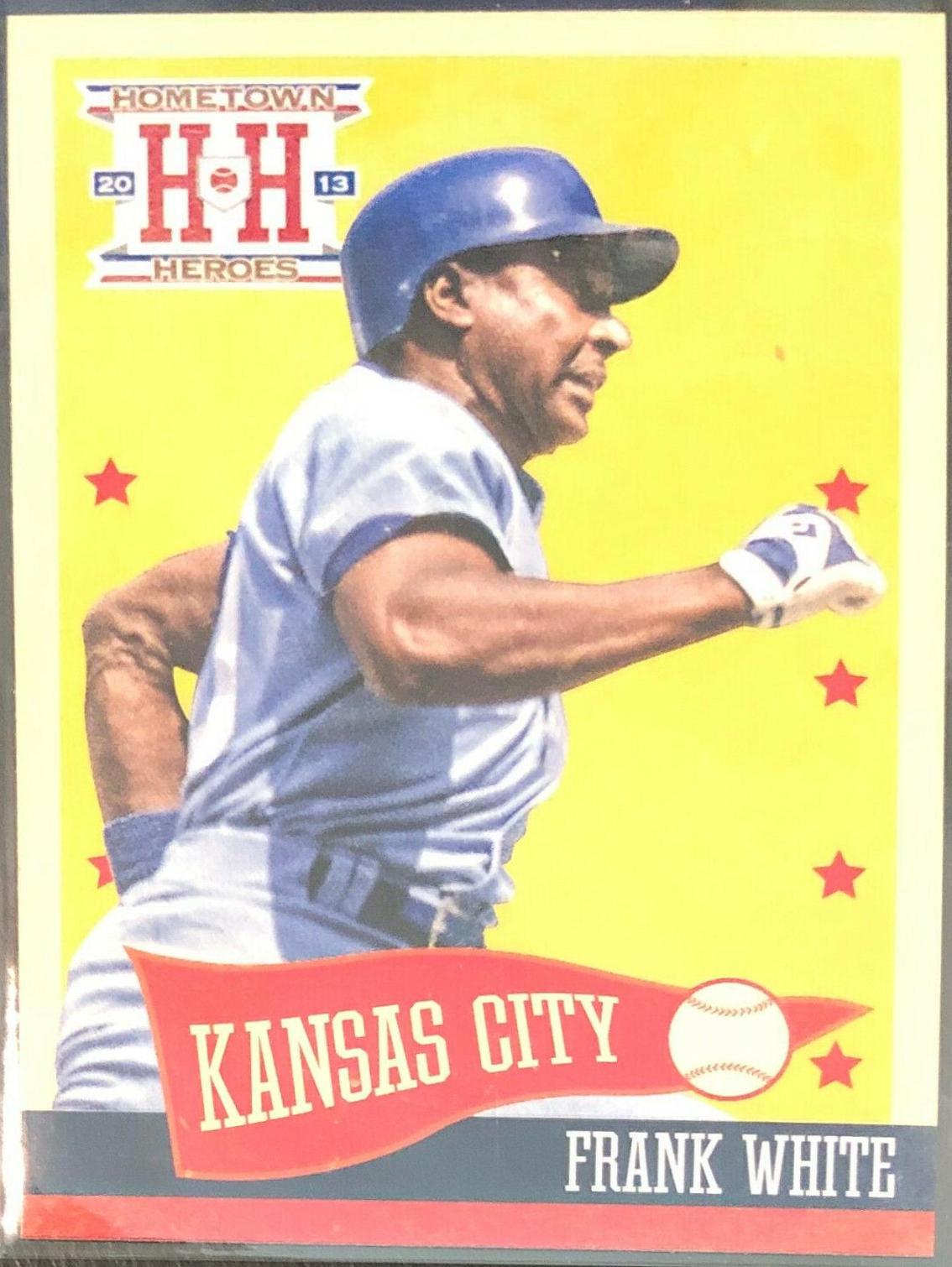 Frank White #20 Baseball Cards 2013 Panini Hometown Heroes