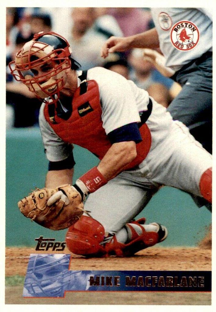 Mike Macfarlane #33 Baseball Cards 1996 Topps