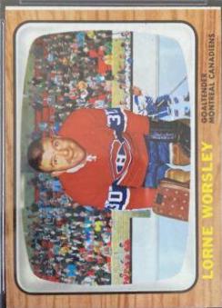 Gump Worsley #2 Hockey Cards 1966 Topps USA Test