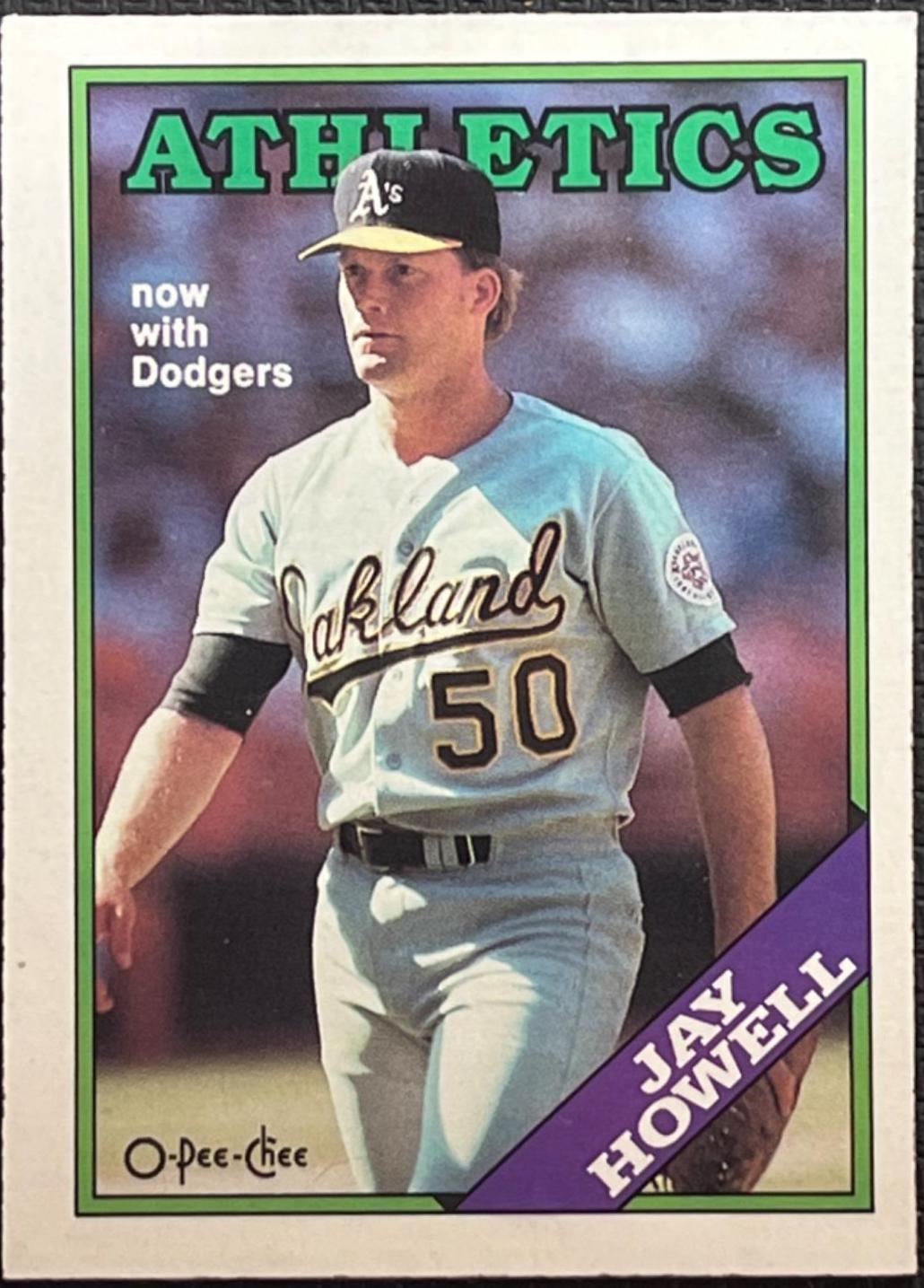 Jay Howell #91 Baseball Cards 1988 O Pee Chee