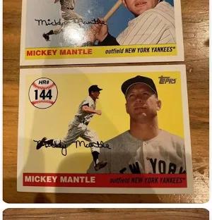 Mickey Mantle #MHR144 Baseball Cards 2006 Etopps Mickey Mantle