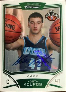 Kosta Koufos Autograph