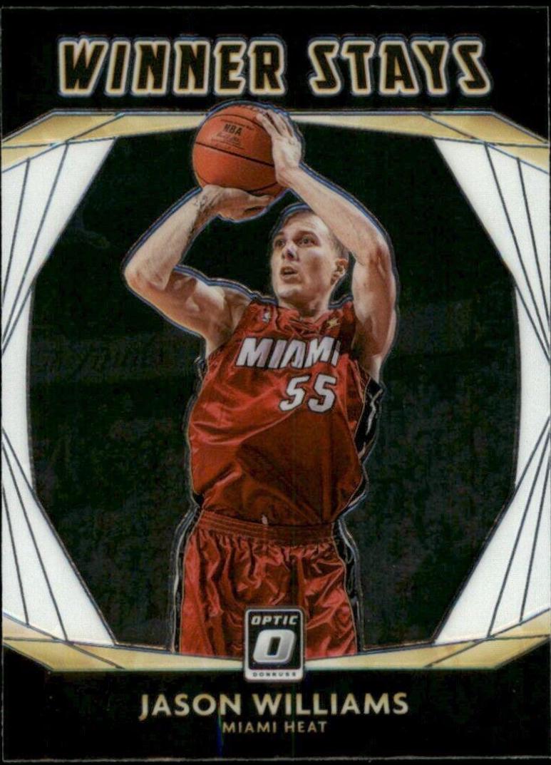 Jason Williams #4 Basketball Cards 2020 Panini Donruss Optic Winner Stays