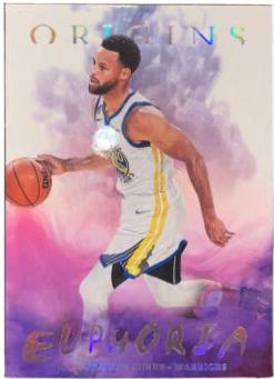 Stephen Curry #9 Basketball Cards 2022 Panini Origins Euphoria
