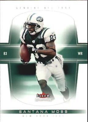 Santana Moss #11 Football Cards 2004 Fleer Genuine