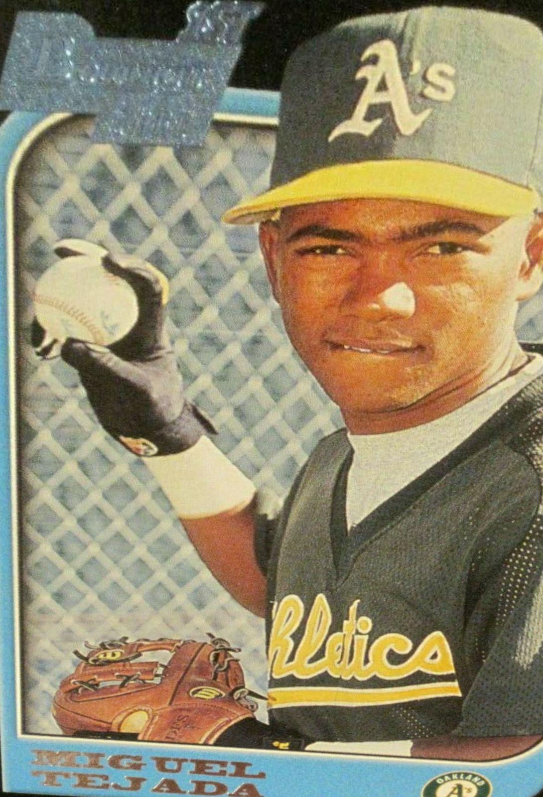 Miguel Tejada #411 Baseball Cards 1997 Bowman
