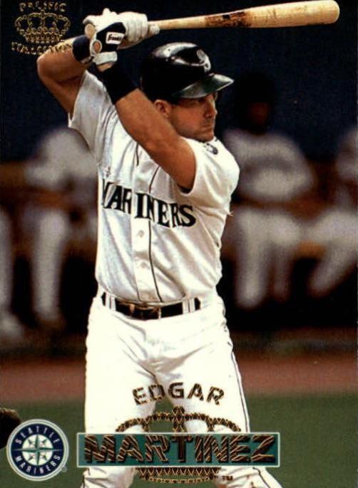 Edgar Martinez #408 1996 Pacific Crown Collection Baseball