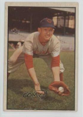 Roy McMillan #26 Baseball Cards 1953 Bowman Color