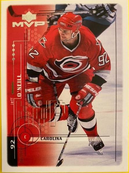 Jeff O'Neill #40 Hockey Cards 1998 Upper Deck MVP